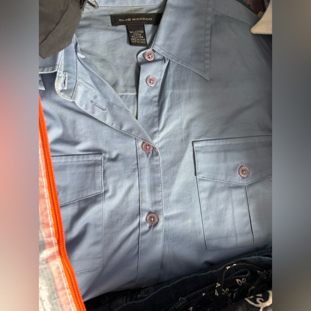 Bundle of Cotton Button Down Shirts  - Club Monaco - Picture 8 of 15